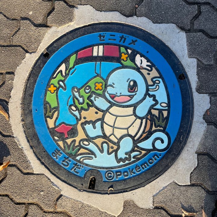 町田市（ゼニガメ）のポケふたの写真