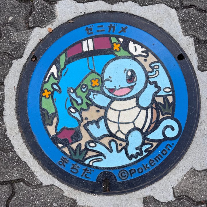 町田市（ゼニガメ）のポケふたの写真