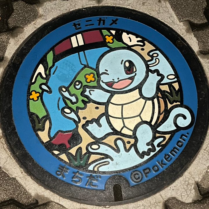 町田市（ゼニガメ）のポケふたの写真