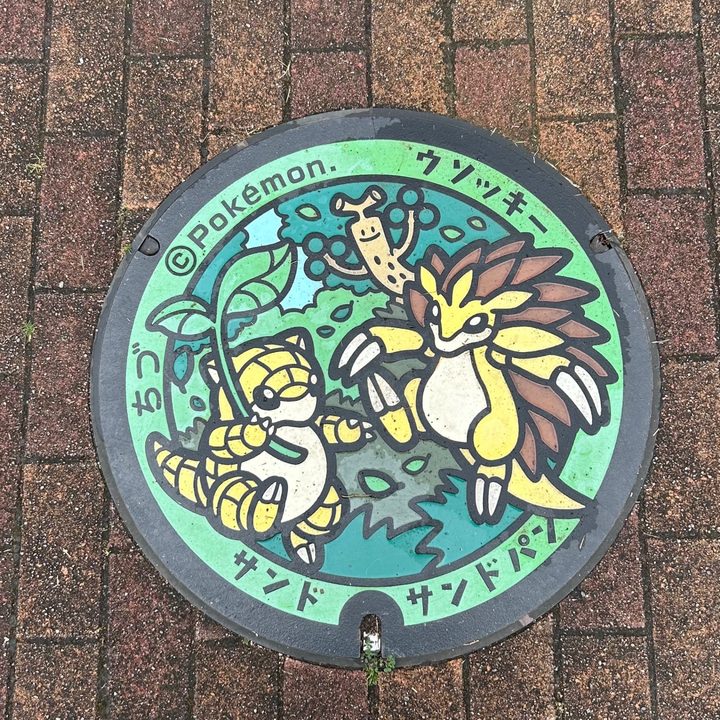 鳥取県智頭のポケふた（ウソッキー・サンド・サンドパン）の写真
