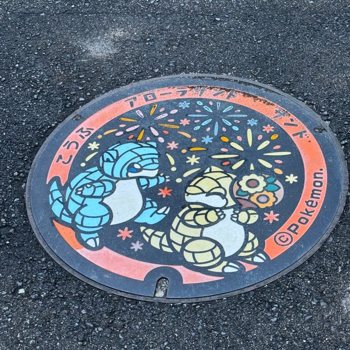 鳥取県江府のポケふた（アローラサンド・サンド）の写真