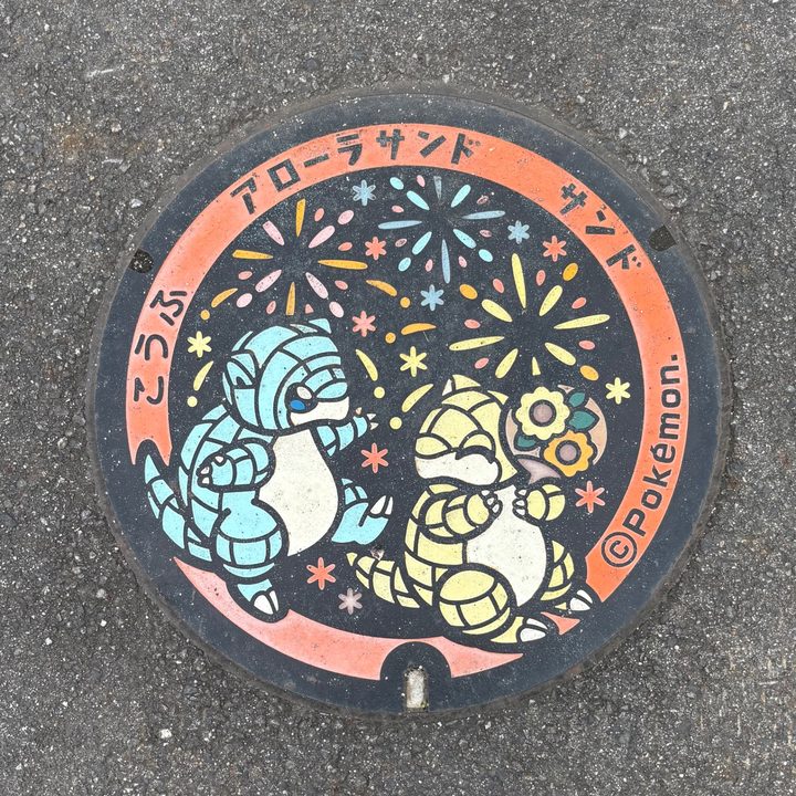 鳥取県江府のポケふた（アローラサンド・サンド）の写真