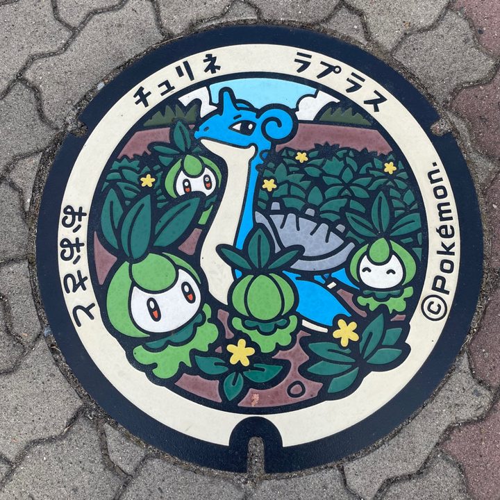 大郷町 道の駅おおさとのポケふた（チュリネ・ラプラス）の写真