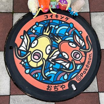小千谷市 小千谷駅前のポケふた