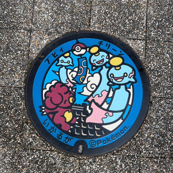 奈良県斑鳩のポケふた（チリーン・ブビィ）の写真