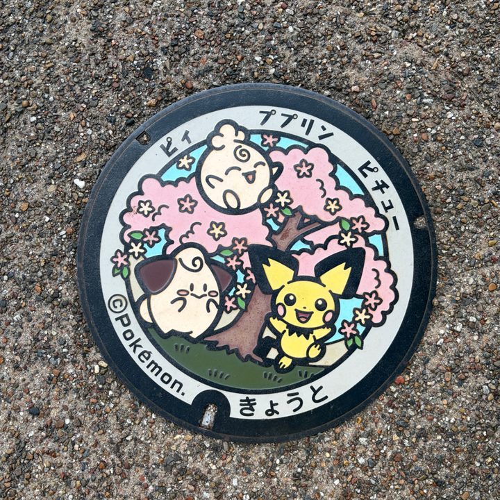 京都府京都のポケふた（ピィ・ピチュー・ププリン）の写真