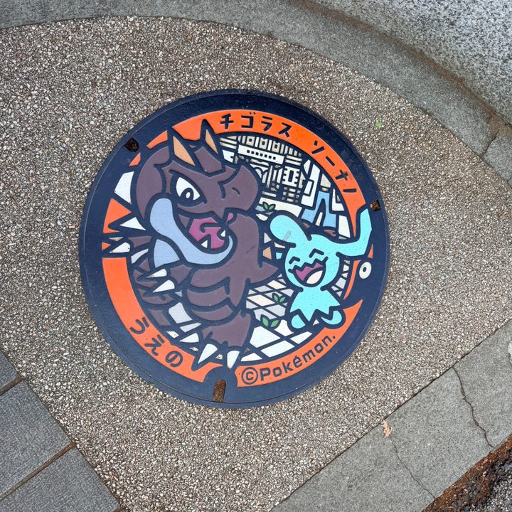 東京都台東区上野のポケふた（ソーナノ・チゴラス）の写真