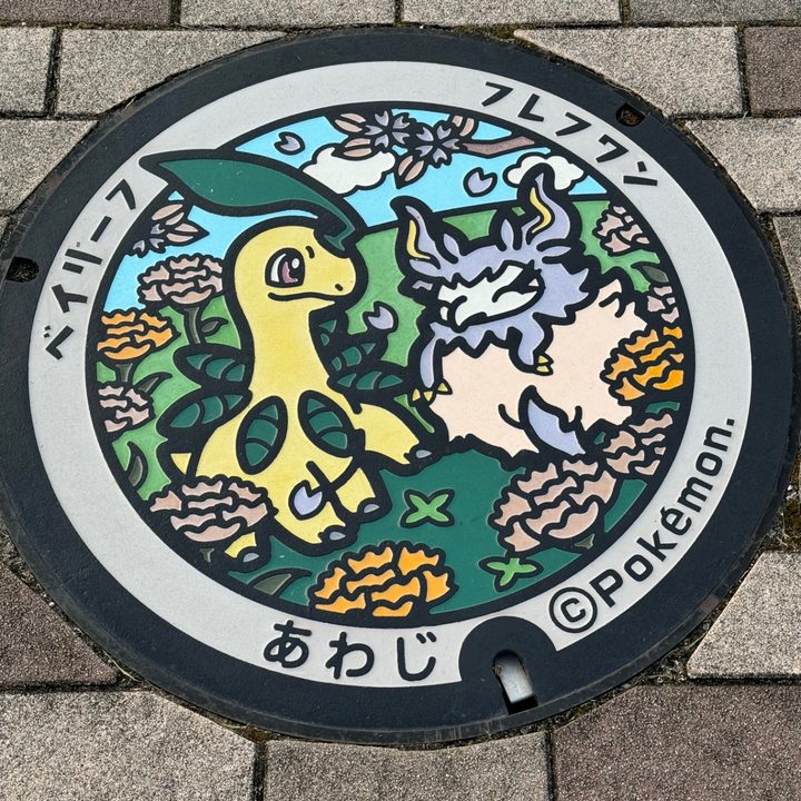 兵庫県淡路のポケふた（フレフワン・ベイリーフ）の写真