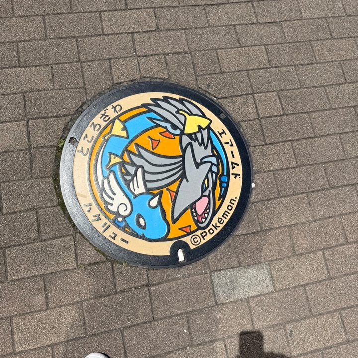 ハクリューのポケふた（埼玉県所沢）