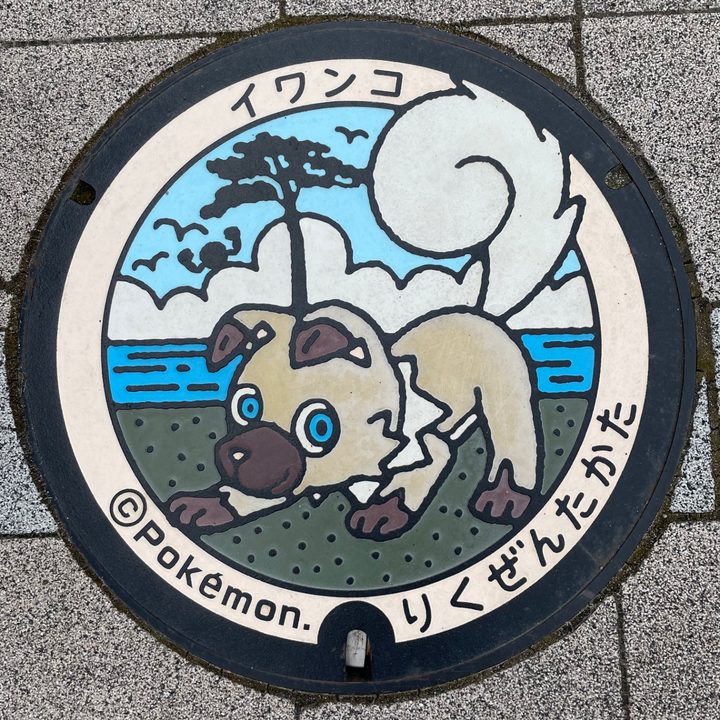 岩手県/陸前高田市のポケふた（イワンコ）の写真