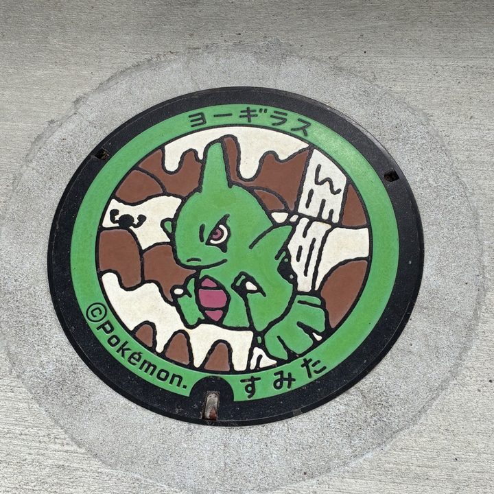 岩手県/住田町のポケふた（ヨーギラス）の写真