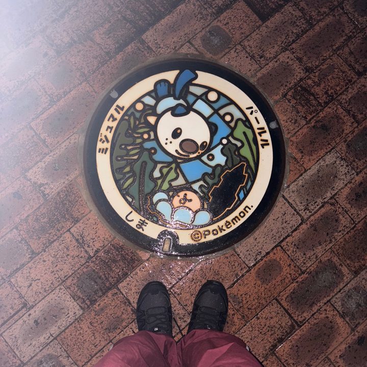 三重県志摩市のポケふた（パールル・ミジュマル）の写真
