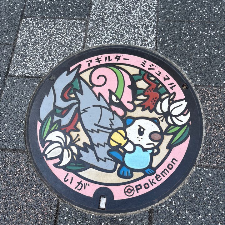 三重県伊賀市のポケふた（アギルダー・ミジュマル）の写真