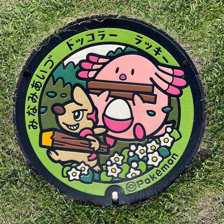 福島県/南会津町のポケふた（ドッコラー・ラッキー）の写真