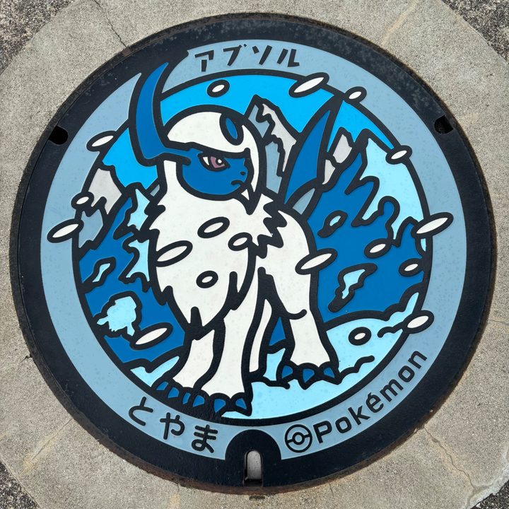 富山県富山のポケふた（アブソル）の写真