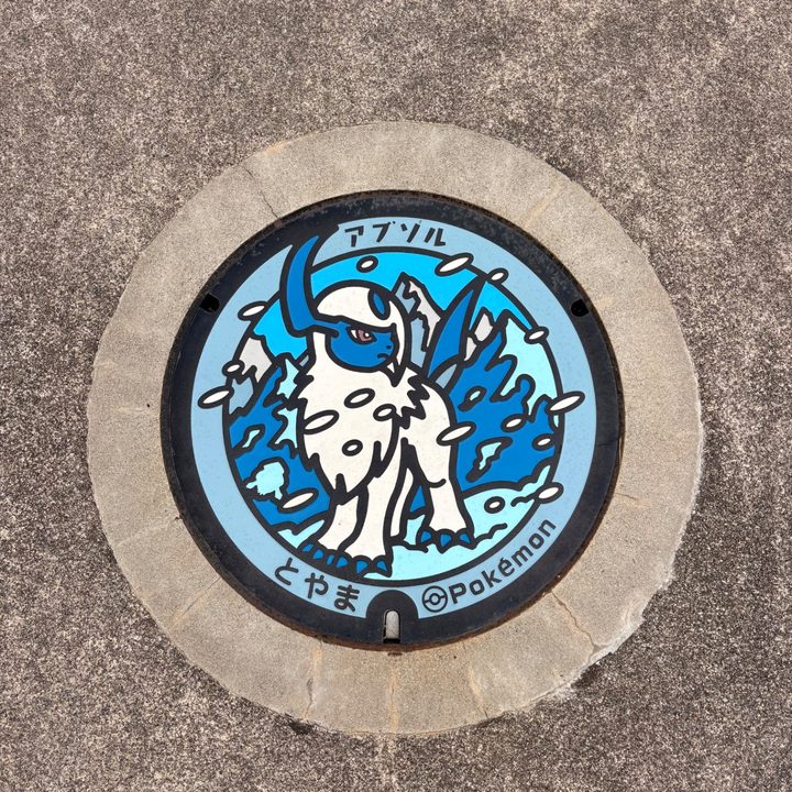 富山県富山のポケふた（アブソル）の写真