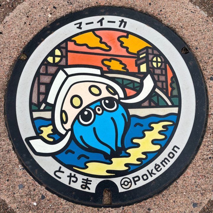 富山県富山のポケふた（マーイーカ）の写真
