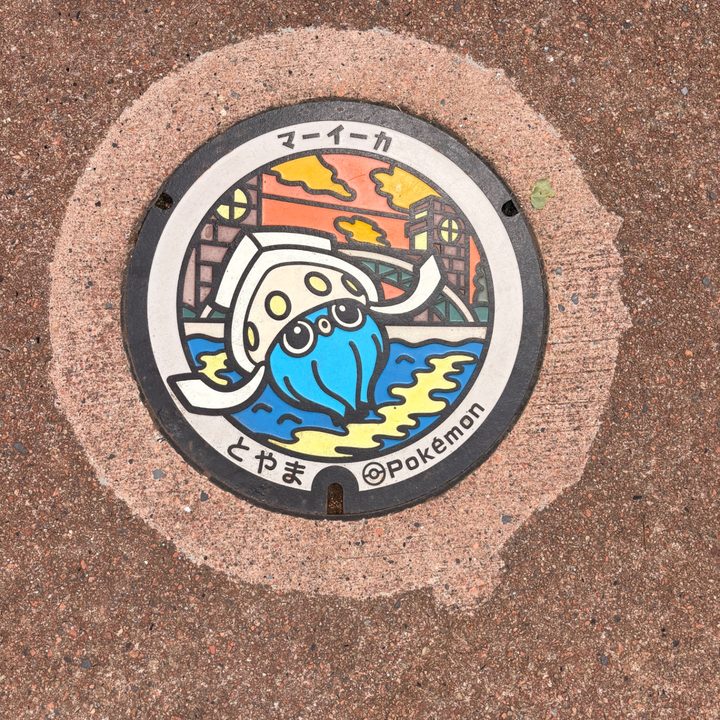 富山県富山のポケふた（マーイーカ）の写真