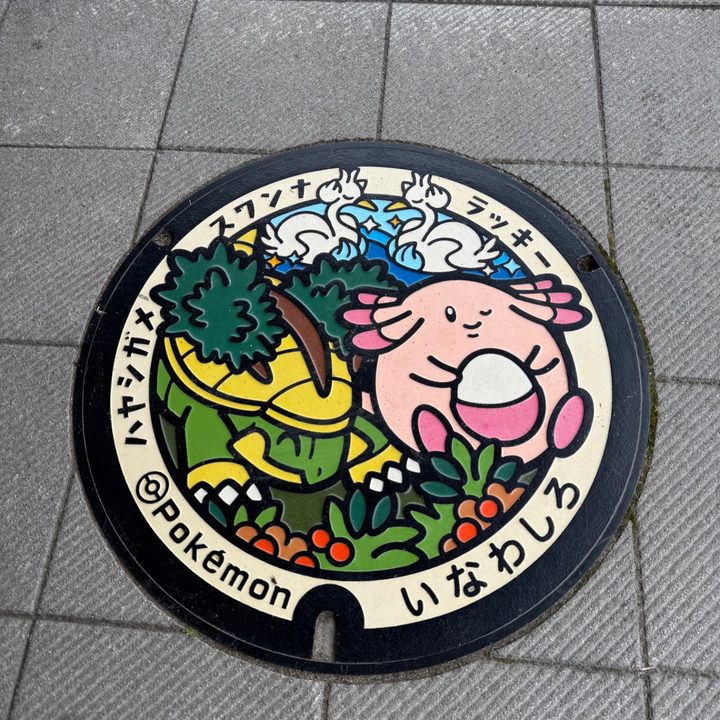福島県猪苗代のポケふた（スワンナ・ハヤシガメ・ラッキー）の写真