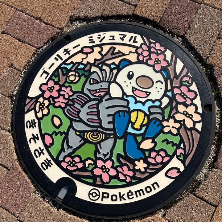 三重県桑名郡木曽岬町のポケふた（ゴーリキー・ミジュマル）の写真