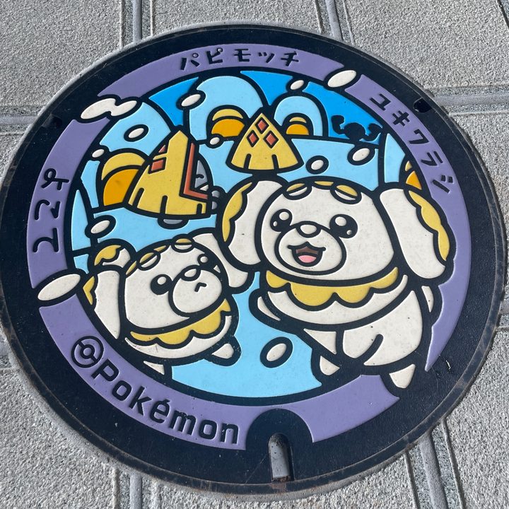 秋田県/横手市のポケふた（パピモッチ・ユキワラシ）の写真