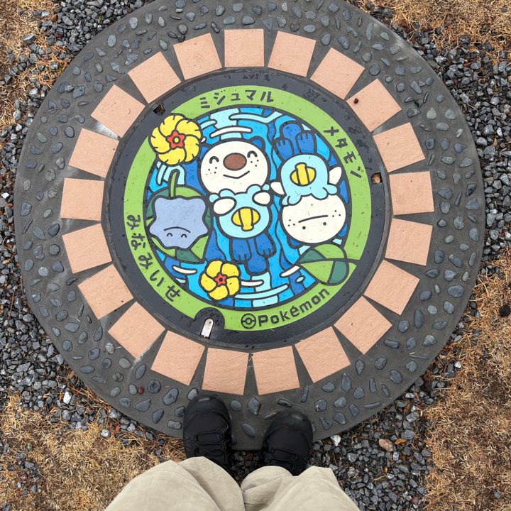 三重県度会郡南伊勢町のポケふた（ミジュマル・メタモン）の写真