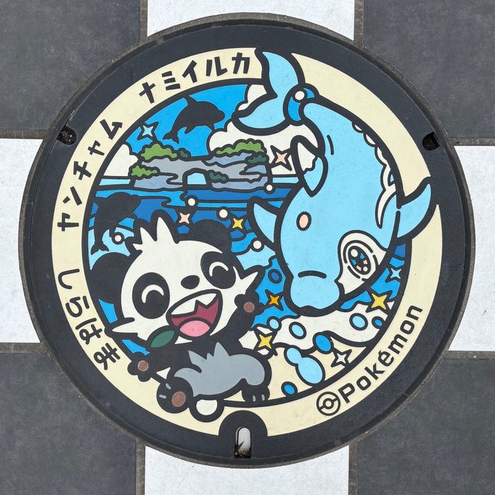 和歌山県白浜のポケふた（ナミイルカ・ヤンチャム）の写真