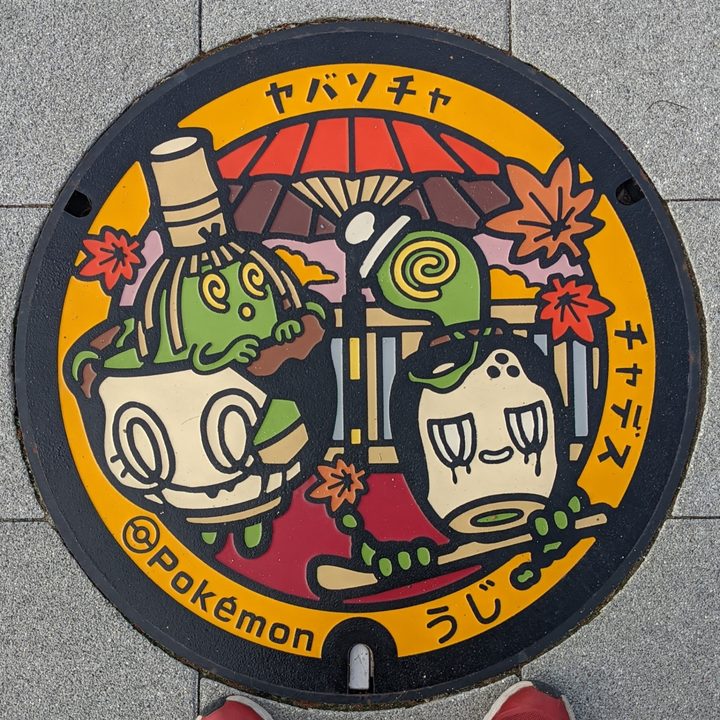 京都府宇治のポケふた（チャデス・ヤバソチャ）の写真