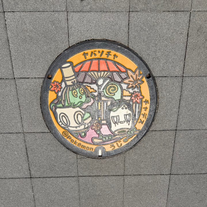 京都府宇治のポケふた（チャデス・ヤバソチャ）の写真