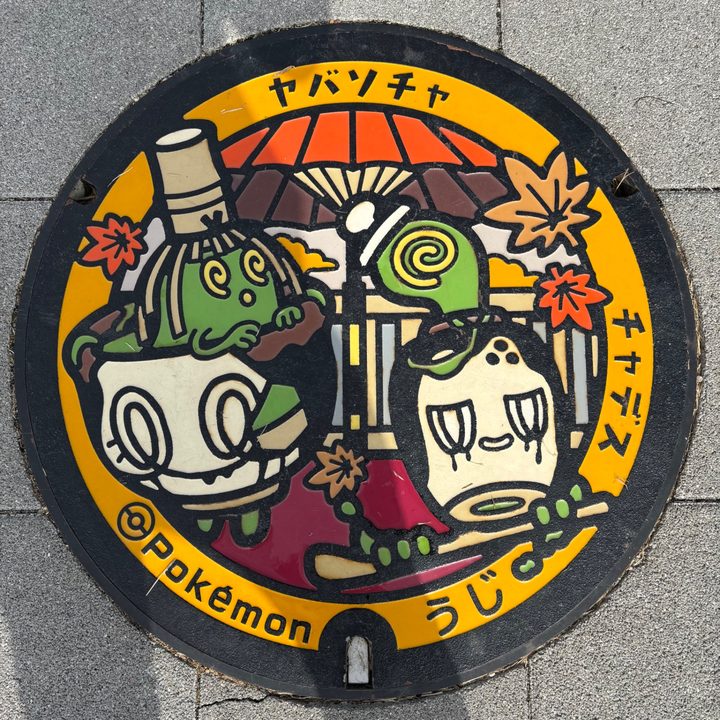 京都府宇治のポケふた（チャデス・ヤバソチャ）の写真