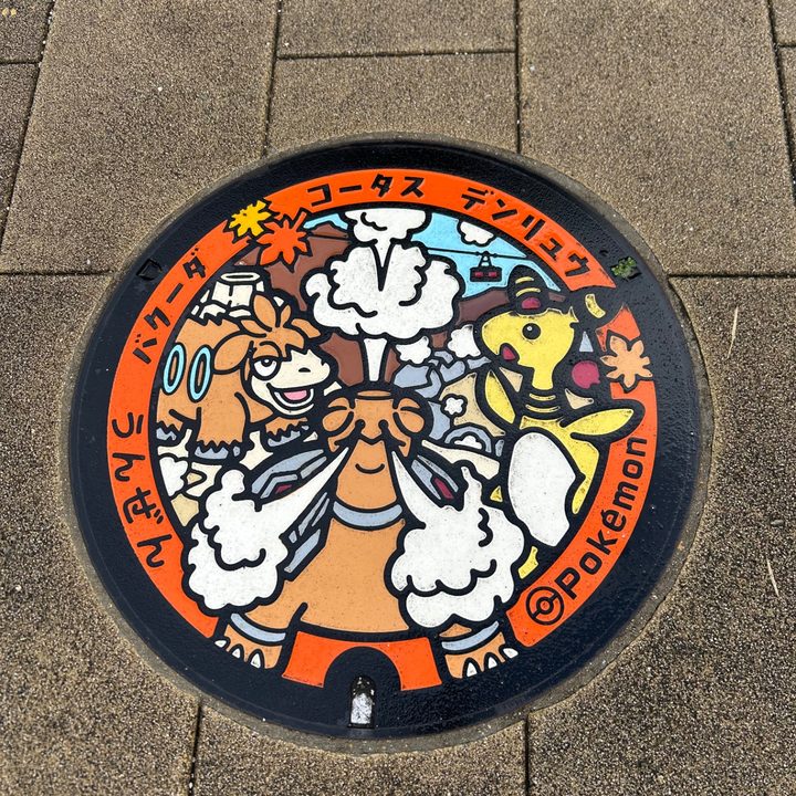 長崎県 雲仙のポケふた