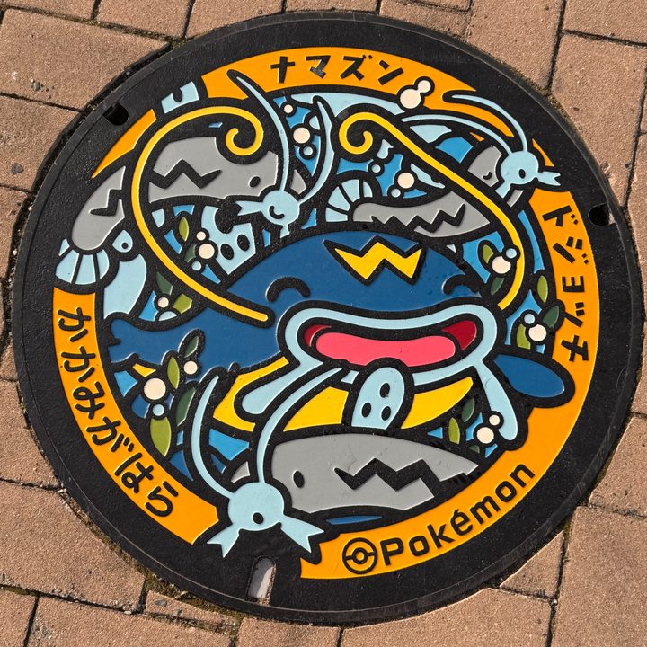 岐阜県各務原のポケふた（ドジョッチ・ナマズン）の写真