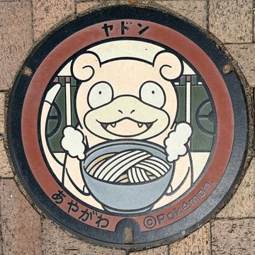 ヤドンのポケふた（香川県綾川町）