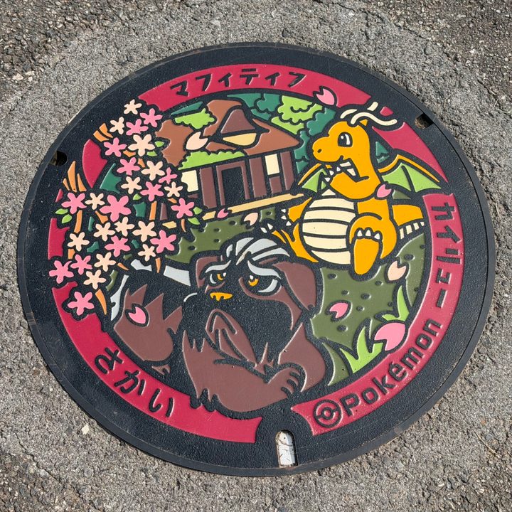 福井県/坂井市のポケふた（カイリュー・マフィティフ）の写真