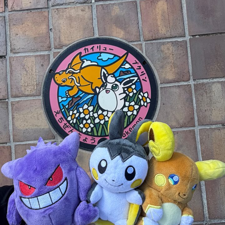 福井県/越前町のポケふた（カイリュー・プクリン）の写真