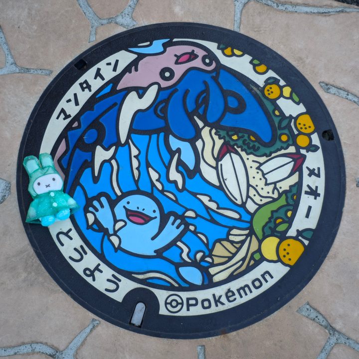 東洋町 道の駅東洋町のポケふた（ヌオー・マンタイン）の写真