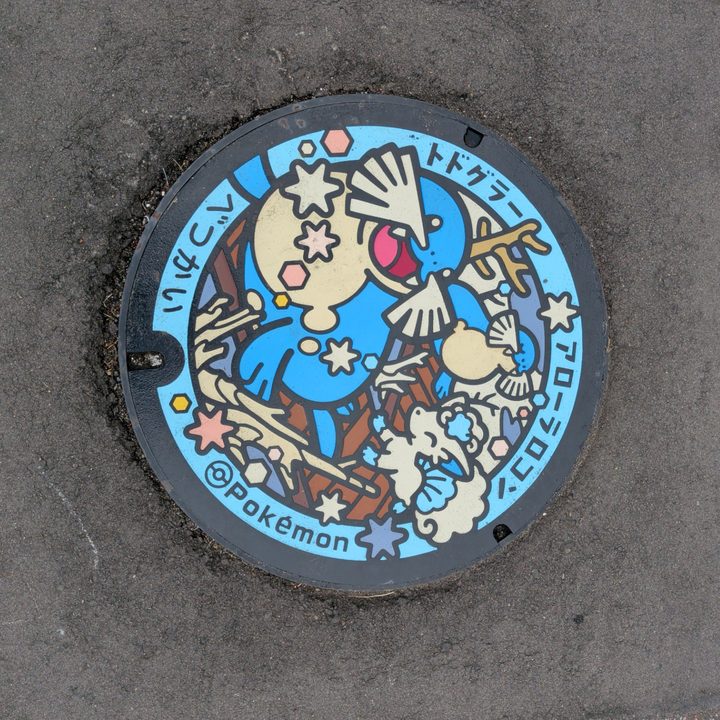別海町 道の駅おだいとうのポケふた（アローラロコン・トドグラー）の写真