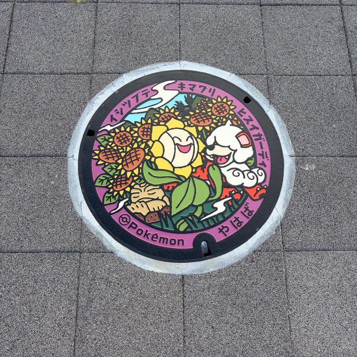 岩手県矢巾のポケふた（イシツブテ・キマワリ・ヒスイガーディ）の写真