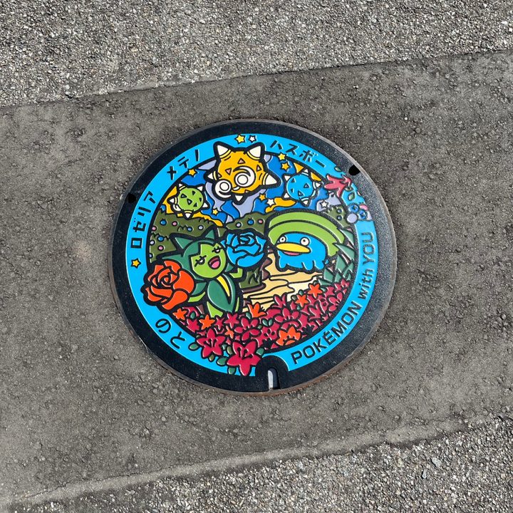 石川県/能登町のポケふた（ハスボー・メテノ・ロゼリア）の写真