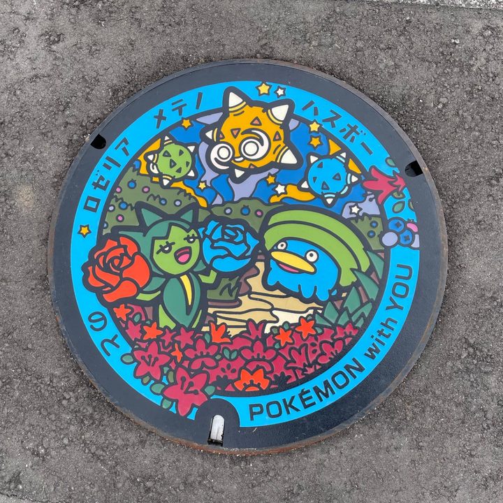 石川県/能登町のポケふた（ハスボー・メテノ・ロゼリア）の写真