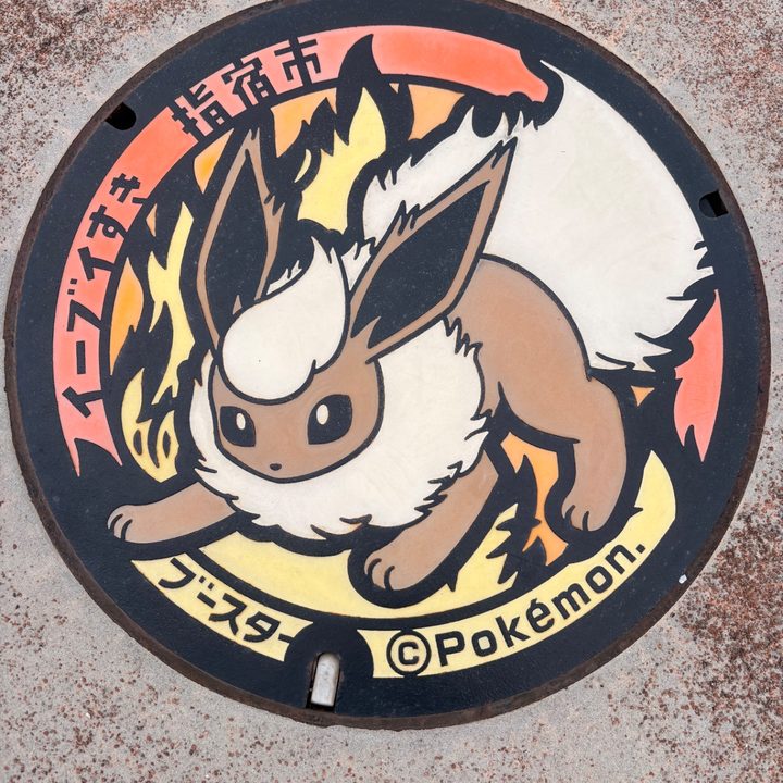 鹿児島県指宿のポケふた（ブースター）の写真