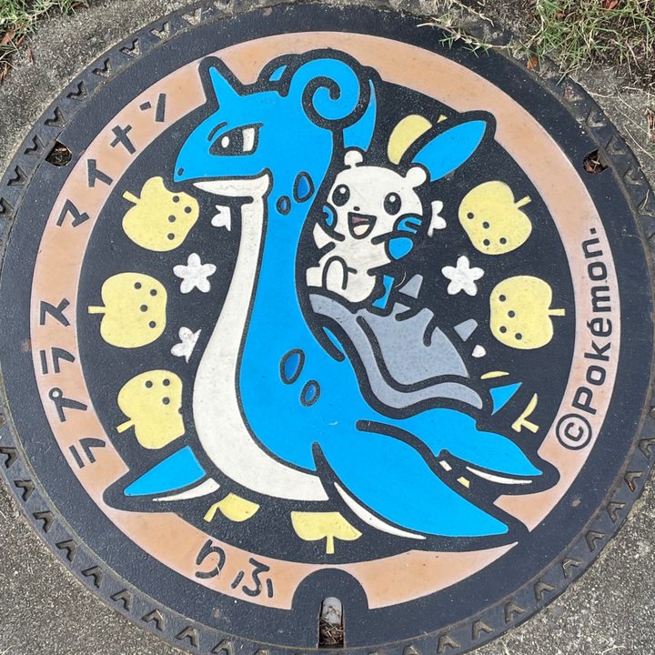 宮城県/利府町のポケふた（マイナン・ラプラス）の写真