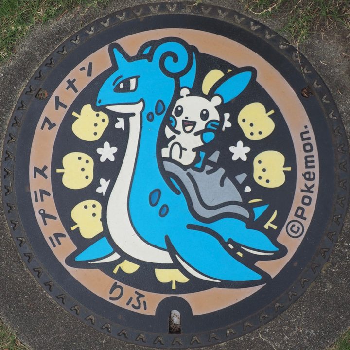 宮城県/利府町のポケふた（マイナン・ラプラス）の写真