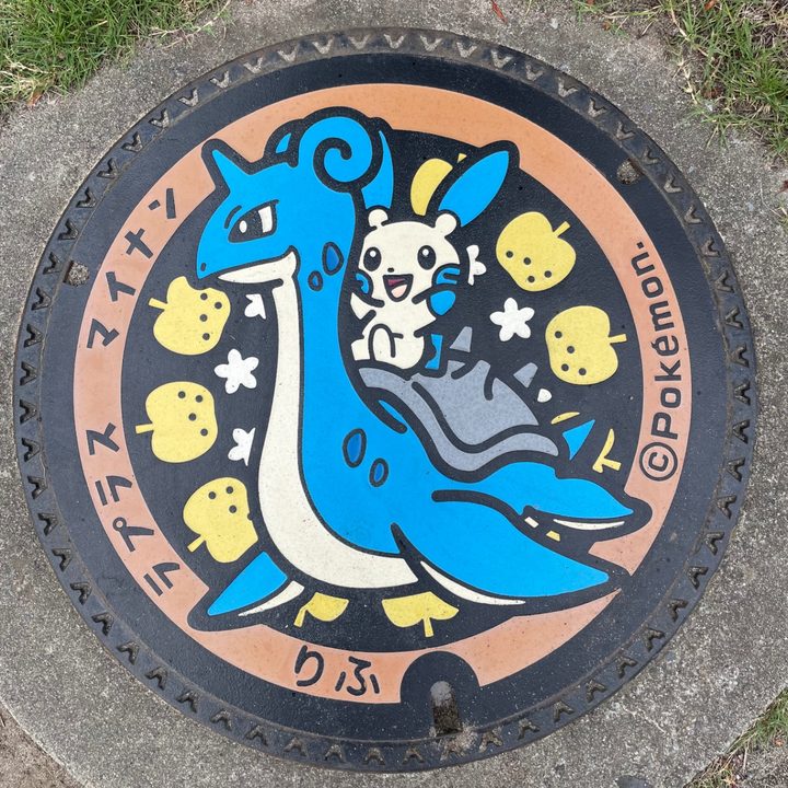 宮城県/利府町のポケふた（マイナン・ラプラス）の写真