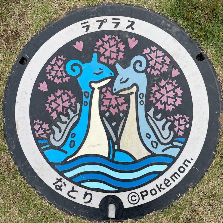 宮城県/名取市のポケふた（ラプラス）の写真