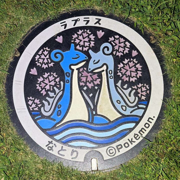 宮城県/名取市のポケふた（ラプラス）の写真