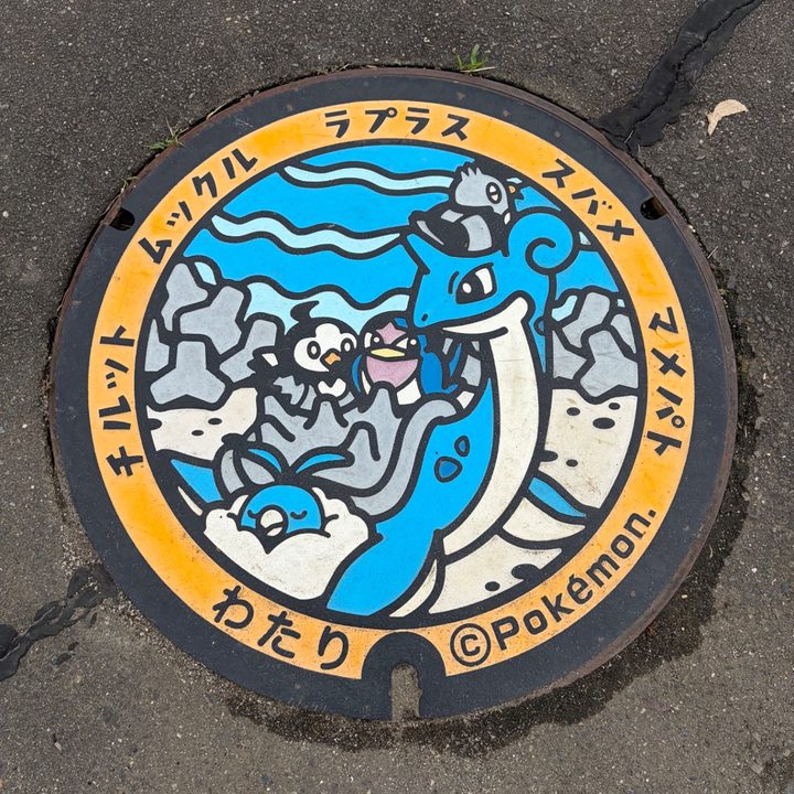宮城県/亘理町のポケふた（スバメ・チルット・マメパト・ムックル・ラプラス）の写真