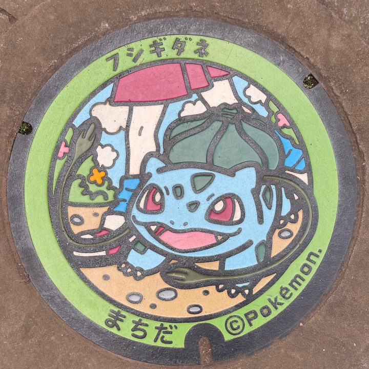 町田市（フシギダネ）のポケふたの写真