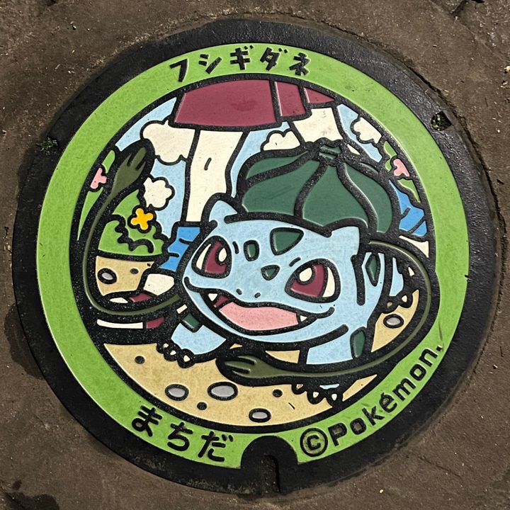 町田市（フシギダネ）のポケふたの写真