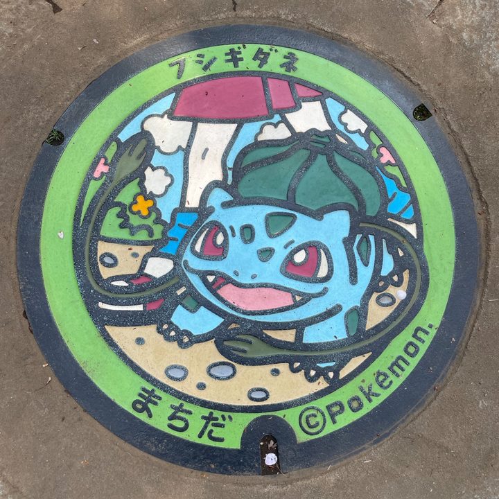 町田市（フシギダネ）のポケふたの写真